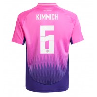 Maglia Calcio Germania Joshua Kimmich #6 Seconda Divisa Europei 2024 Manica Corta